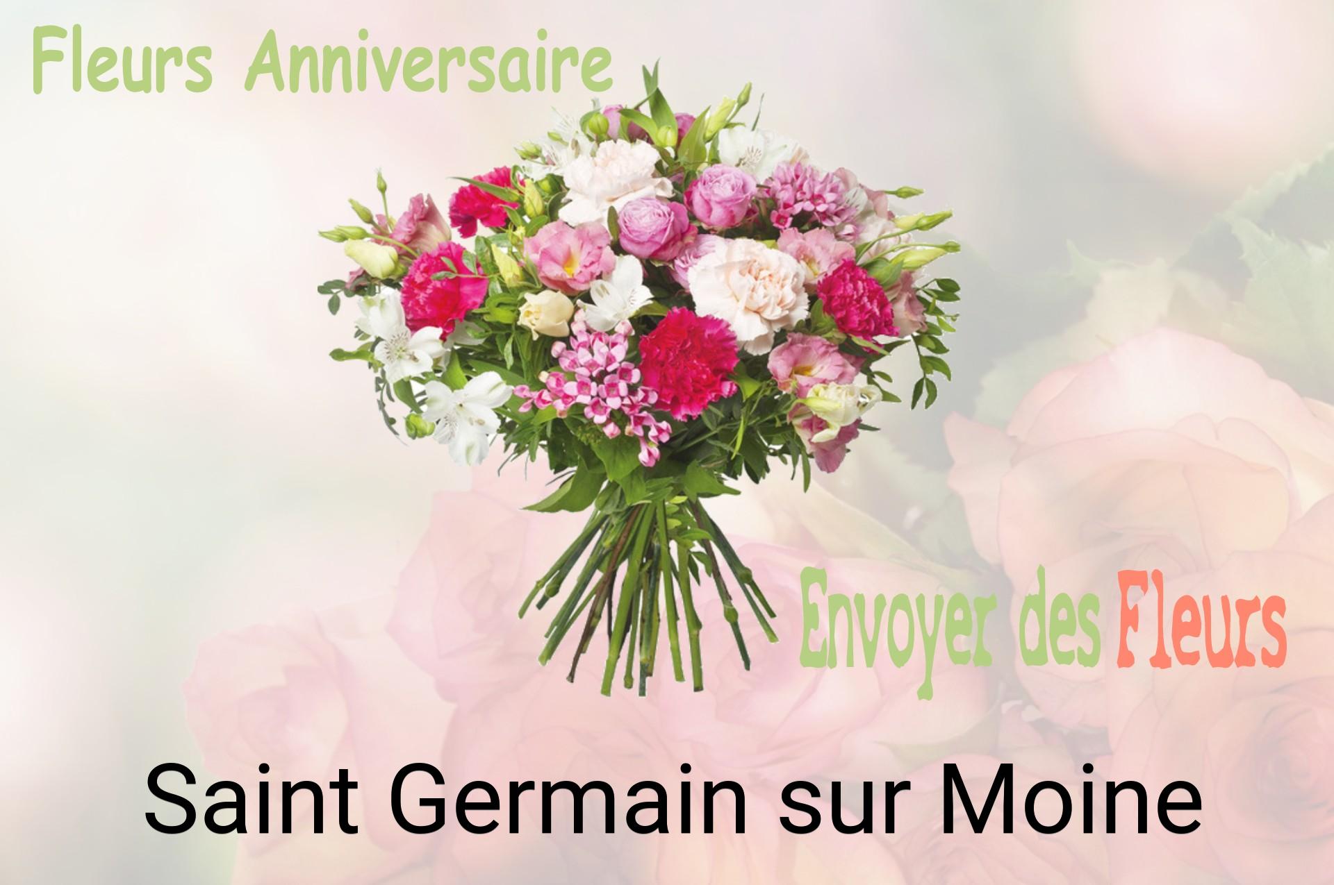 Bouquet de fleurs d’anniversaire livré à Saint-Germain-sur-Moine