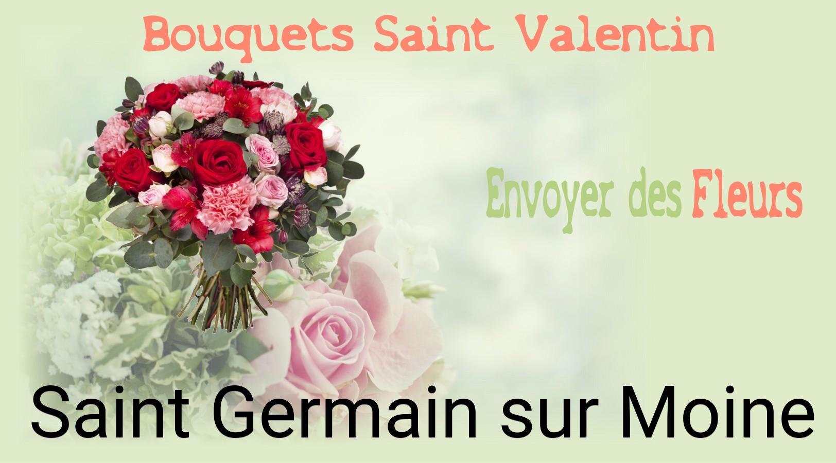 Roses de Saint-Valentin livrées à Saint-Germain-sur-Moine